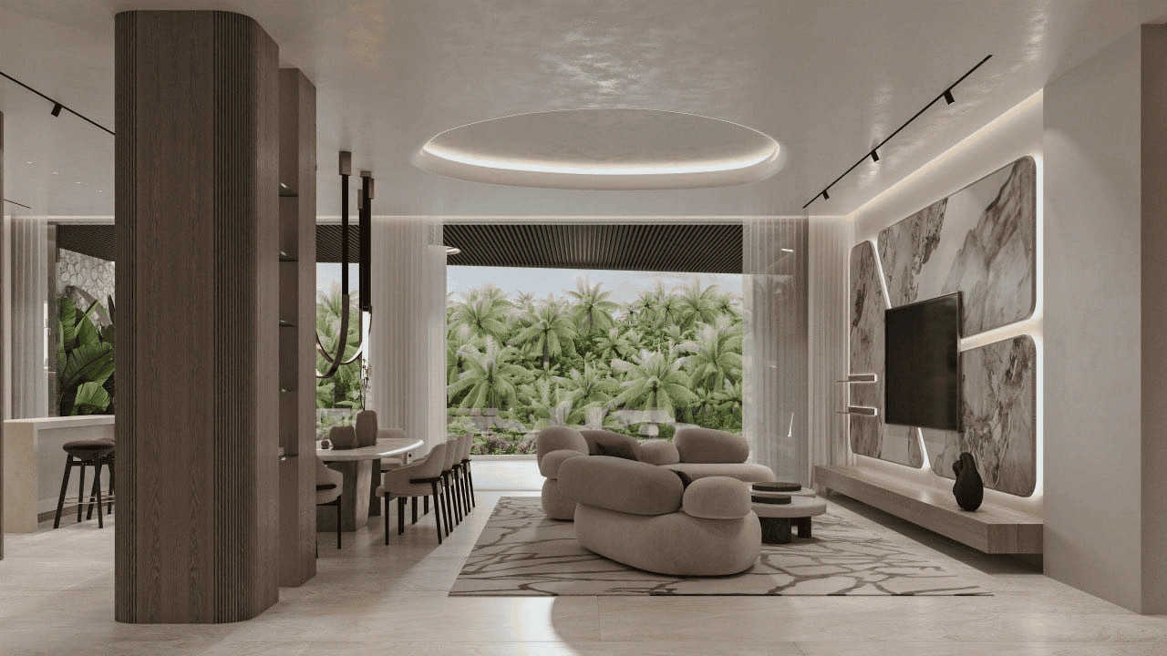 Vila de luxo 3+1 na capital cultural de Bali