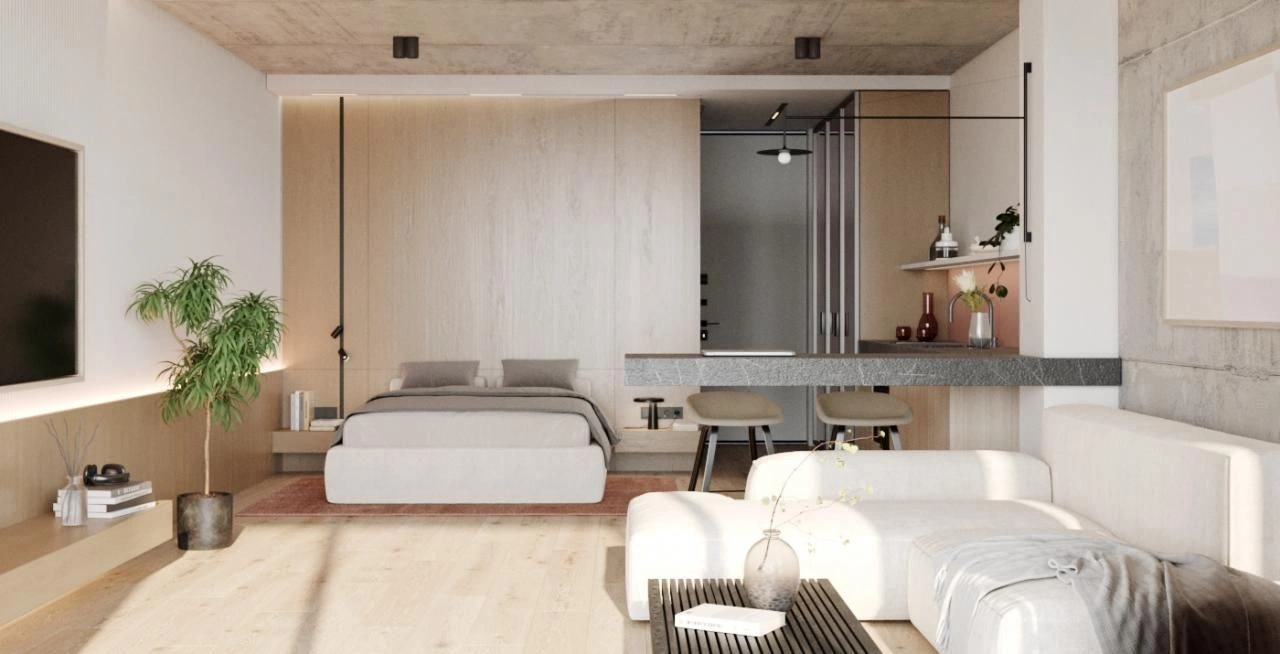 Apartment in a prestigious complex in the center of Changu, Bali