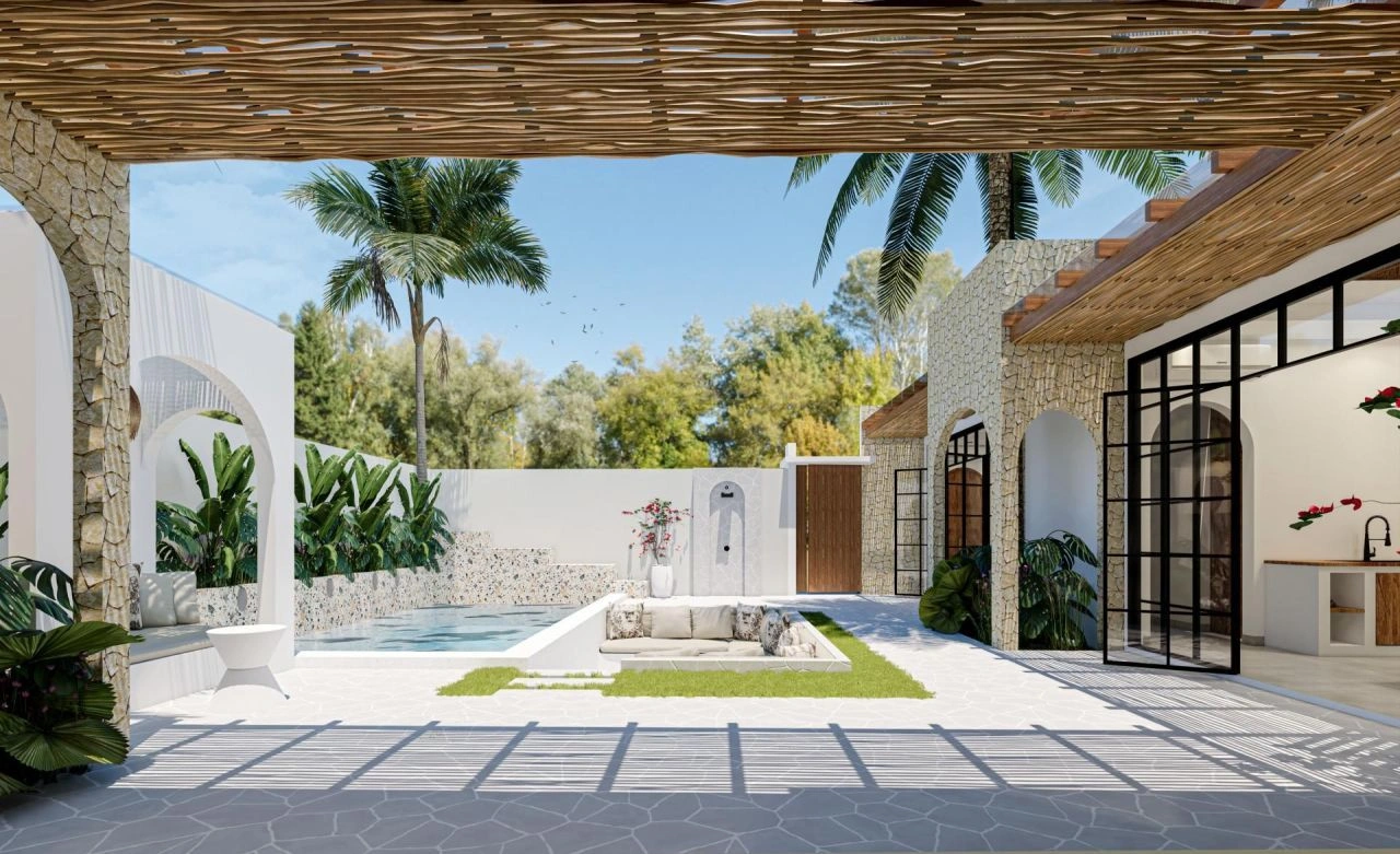 Villa next to the ocean in the prestigious Bukit district, Bali