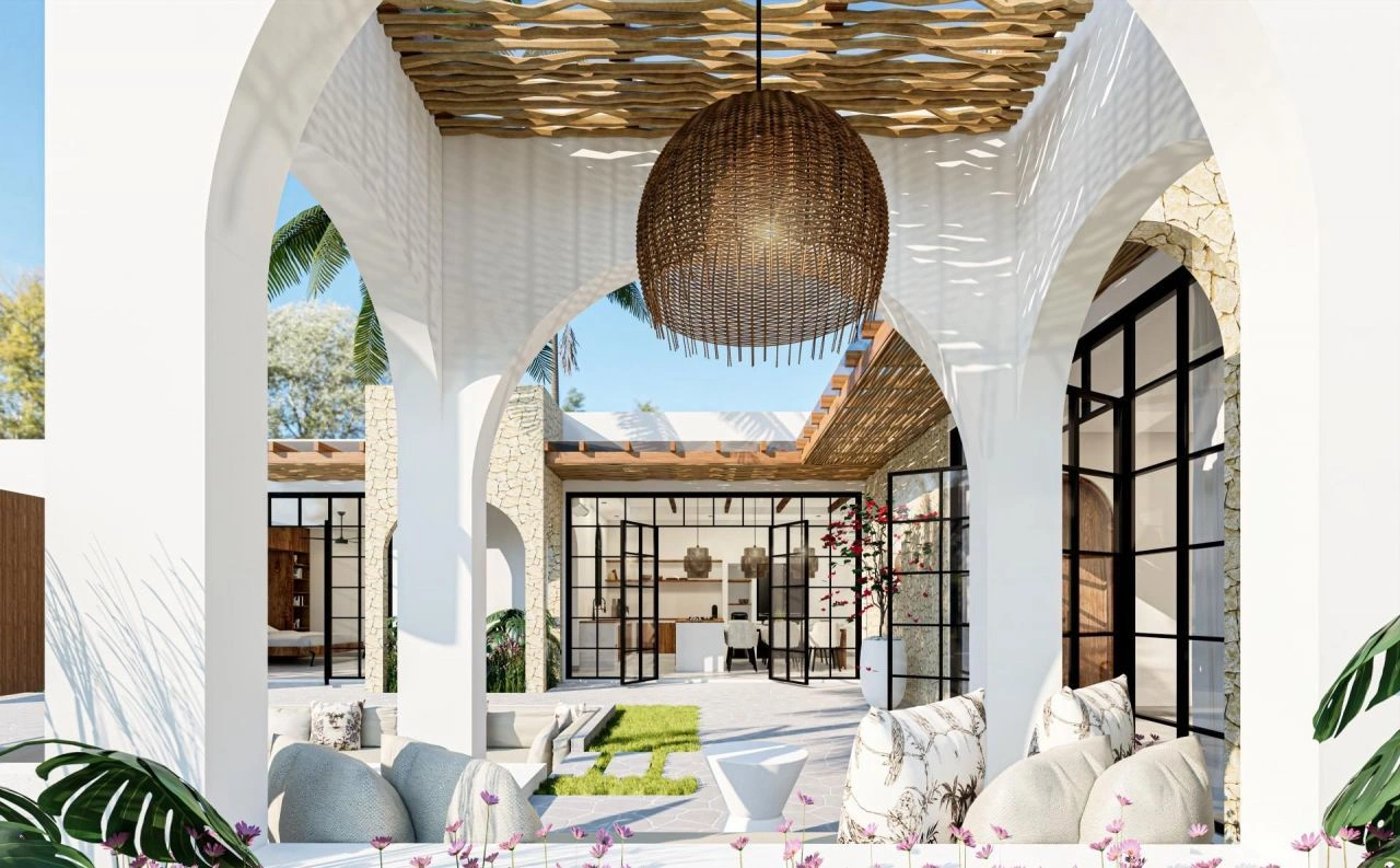 Villa next to the ocean in the prestigious Bukit district, Bali