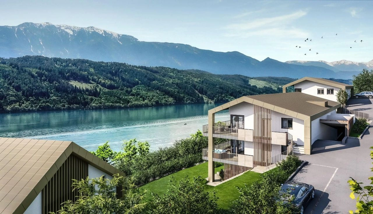 Apartamento 2+1 con vistas panorámicas en Millstatt, Austria