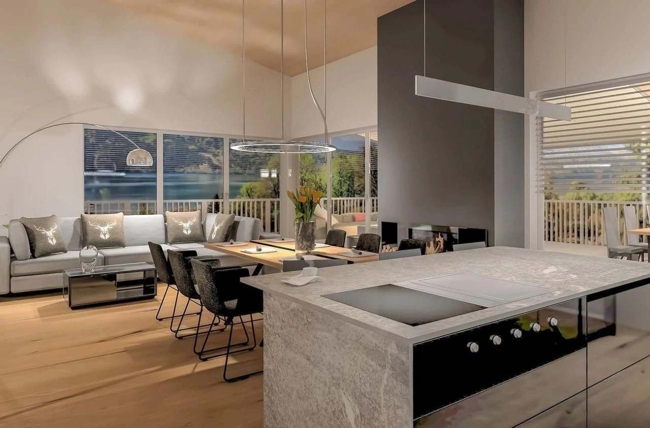 Apartamento 2+1 con vistas panorámicas en Millstatt, Austria