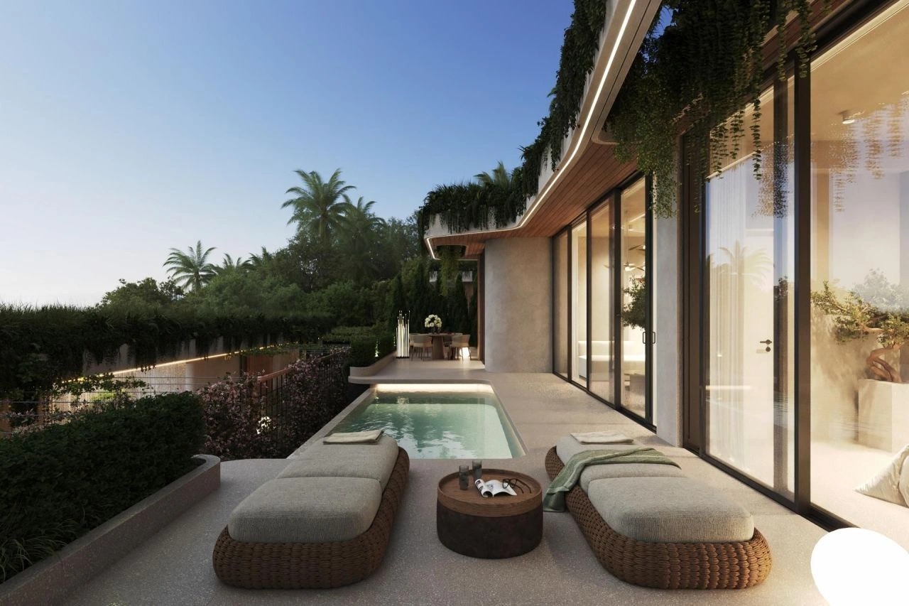 Villa com piscina e vista para o oceano em Bukit, Bali