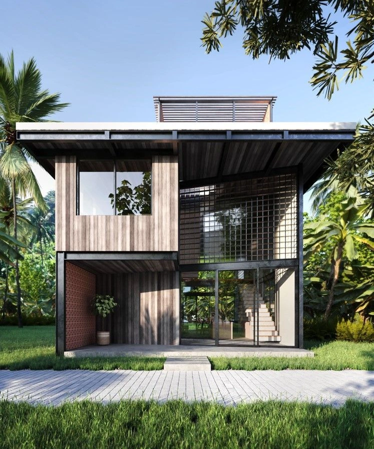 Villa overlooking the jungle in the prestigious area of Ubud, Bali