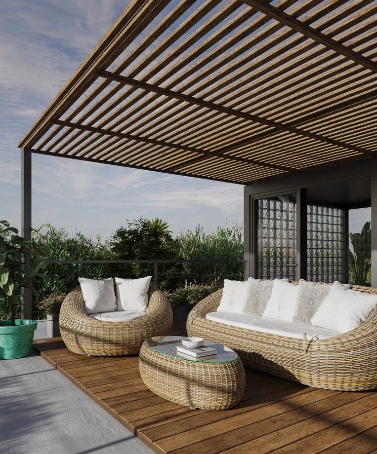 Villa overlooking the jungle in the prestigious area of Ubud, Bali