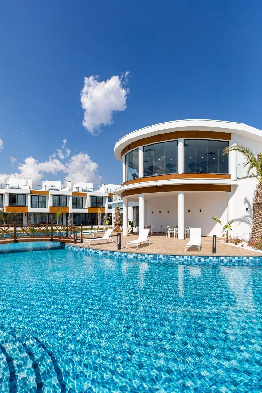 Luxury 2+1 apartments by the sea in Famagusta