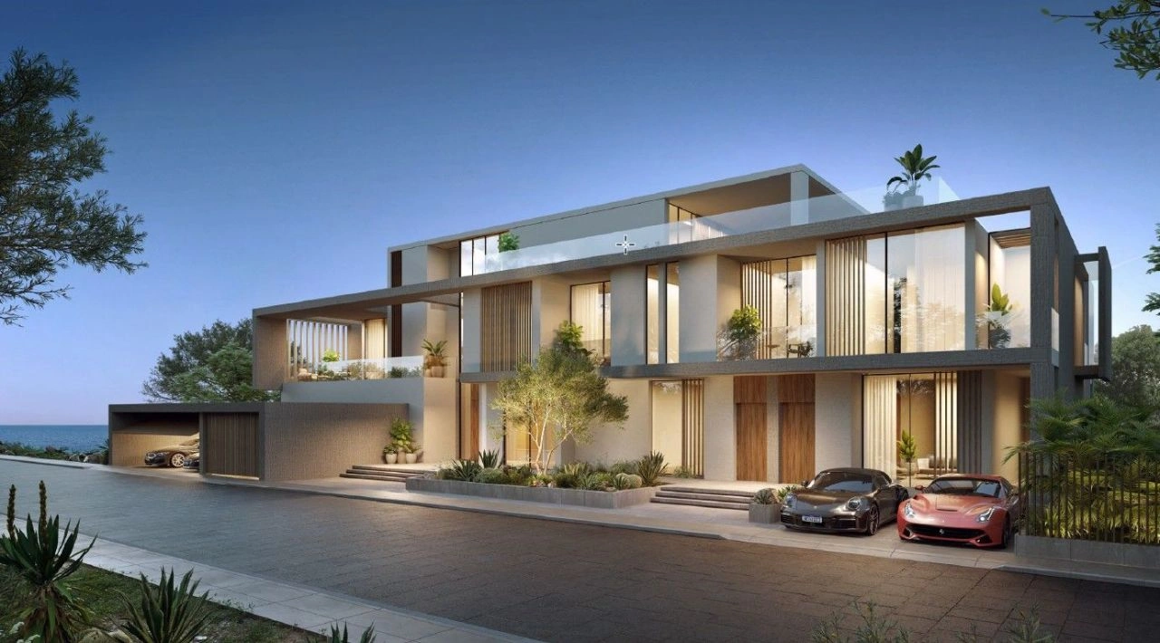 Elegante villa 3+1 junto al club de golf en Mascate