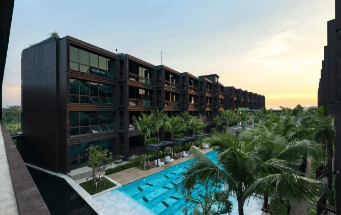 Просторная квартира 2+1 в отельной секции на Пхукете