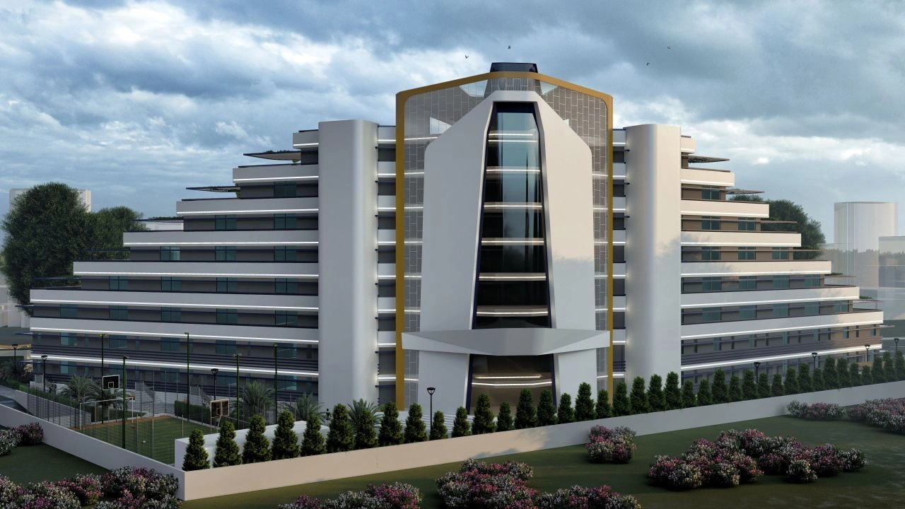 شقة أنيقة بمساحة 42 م2 في أنطاليا