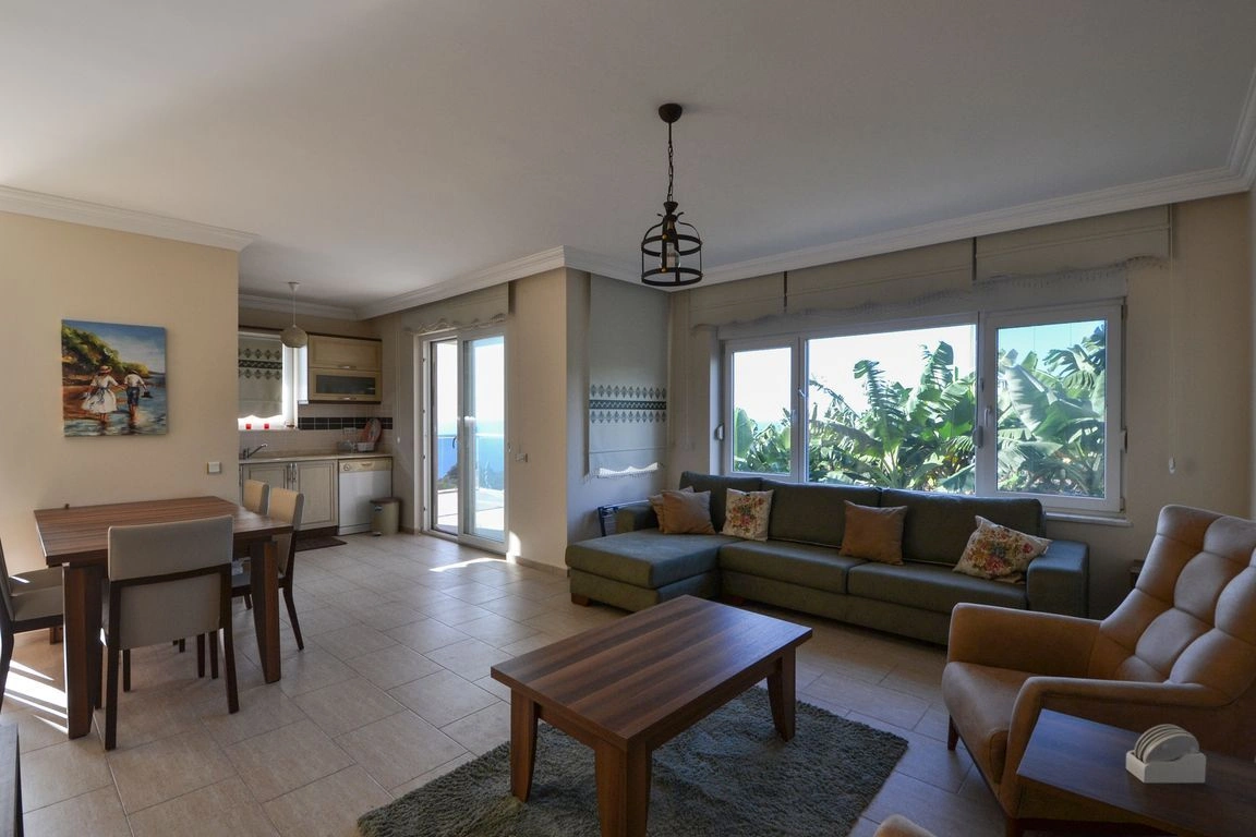 Townhouse 100 m2 near the sea in Alanya