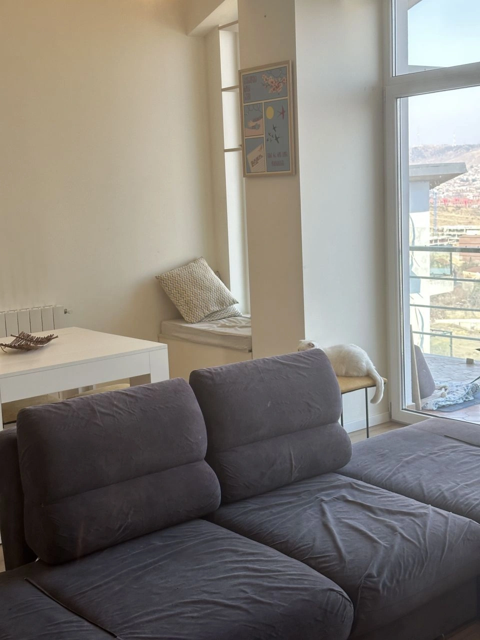 شقة واسعة بمساحة ١١٠ م² في منطقة مرموقة في تبليسي