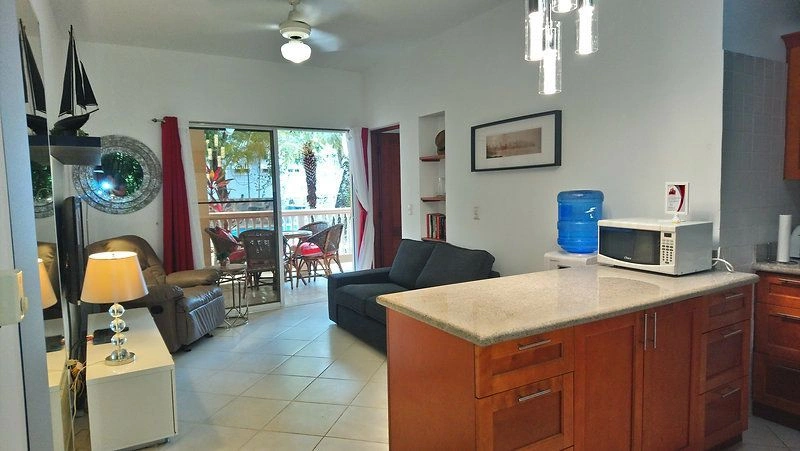 Apartment on the first line of the beach in the center of Sosua, Dominican Republic