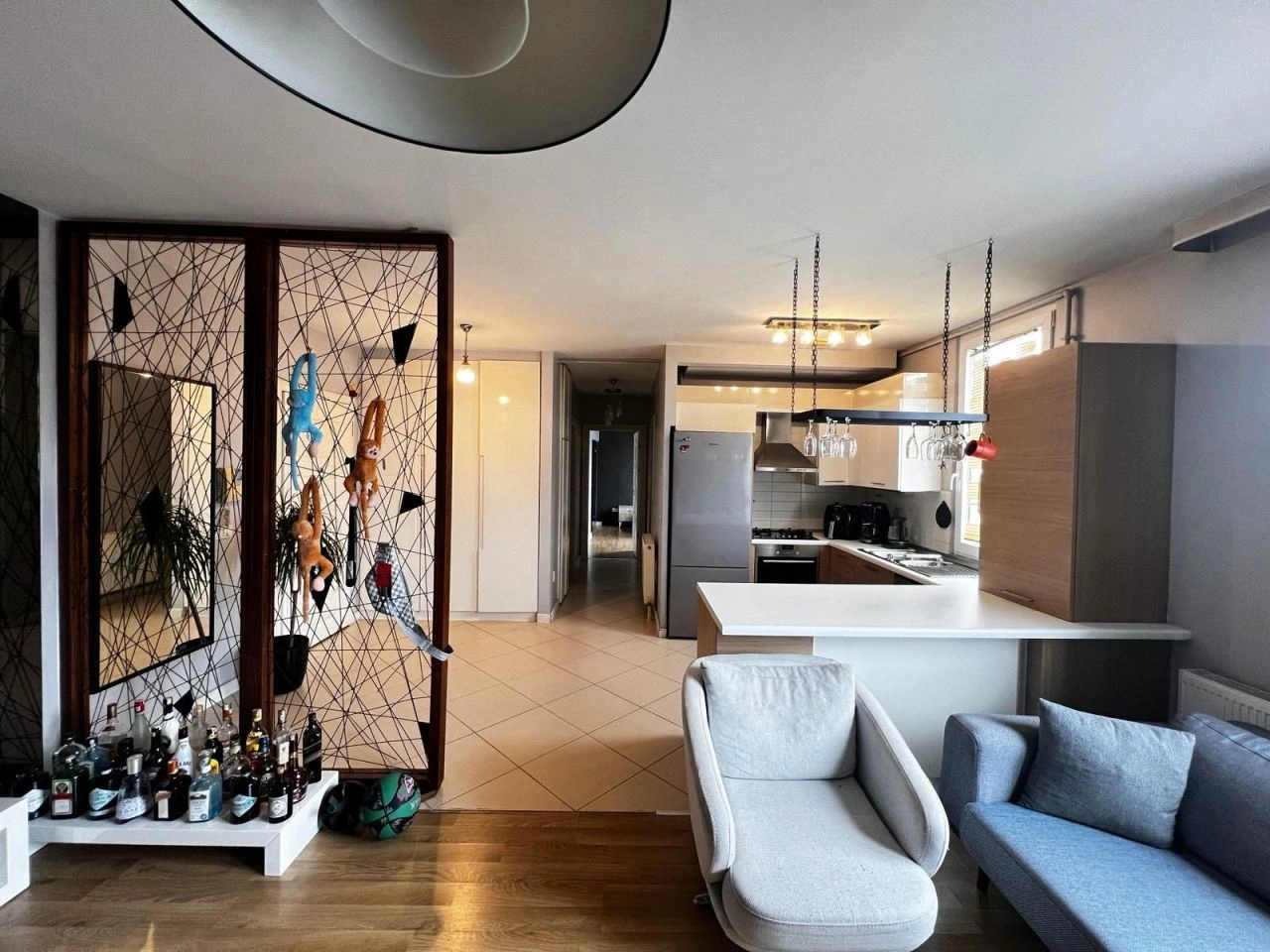 伊斯坦布尔带全景窗的 95 m2 公寓,土耳其