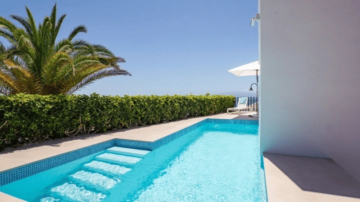 Modern 4+1 villa with ocean views in Tenerife