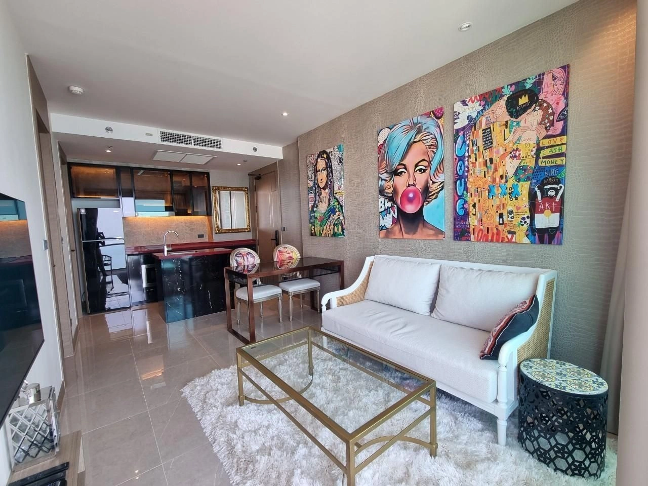 Two-room apartment 44 m2 in Pattaya