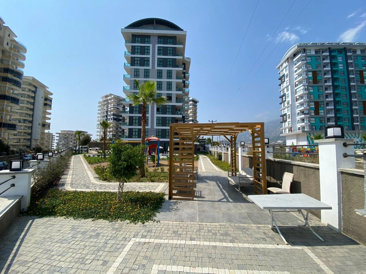 अलान्या में समुद्र के पास आधुनिक 55 m2 अपार्टमेंट