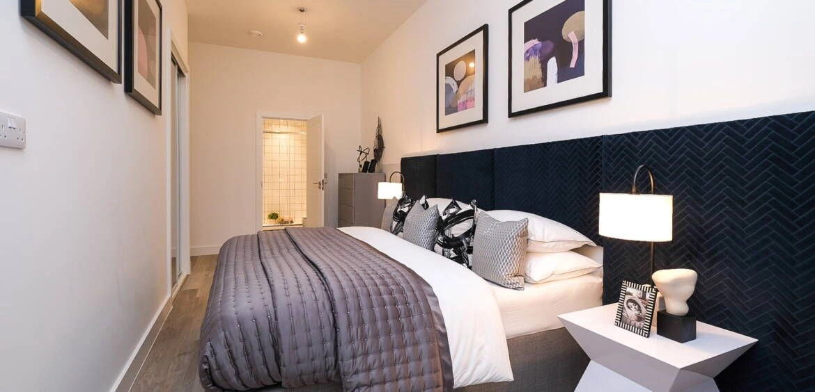 Birmingham'ın yaratıcı bölgesinde konforlu 68 m2 daire