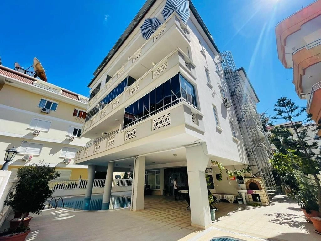 ओबा क्षेत्र, अलान्या में आरामदायक 1+1 अपार्टमेंट