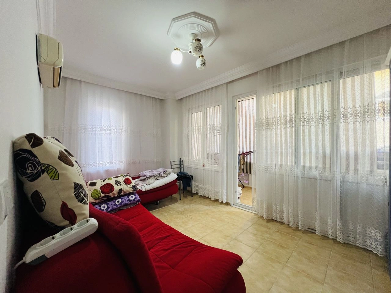 ओबा क्षेत्र, अलान्या में आरामदायक 1+1 अपार्टमेंट