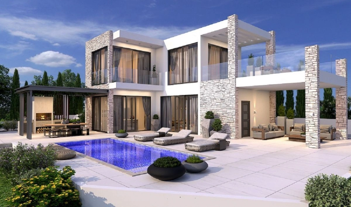 Wonderful 2-storey villa 168 m2 in Paphos