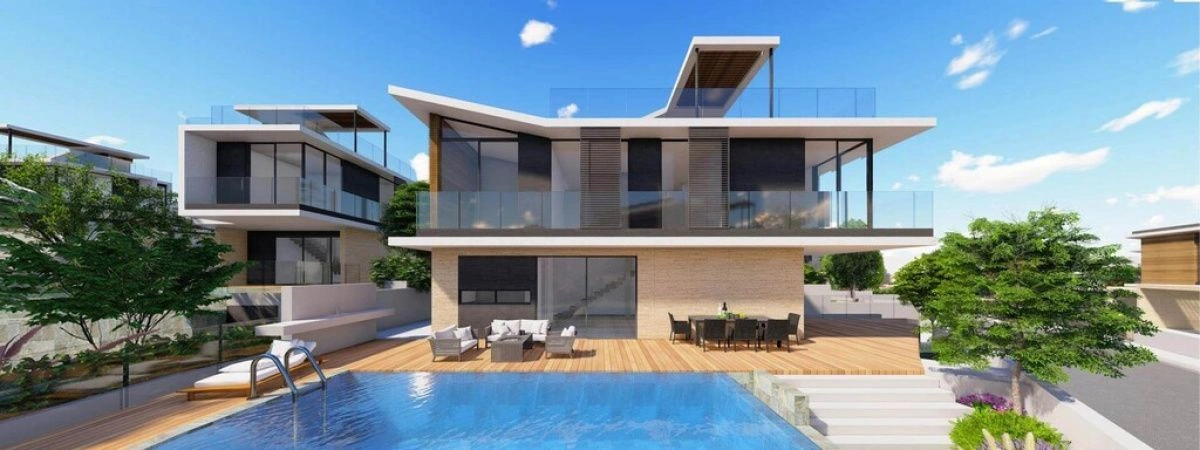 Excellent 1-storey villa 223 m2 in Paphos