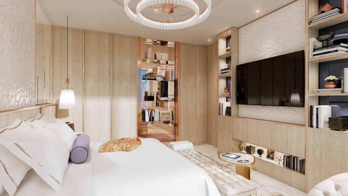 दुबई के केंद्र में तैयार अपार्टमेंट 69 m2