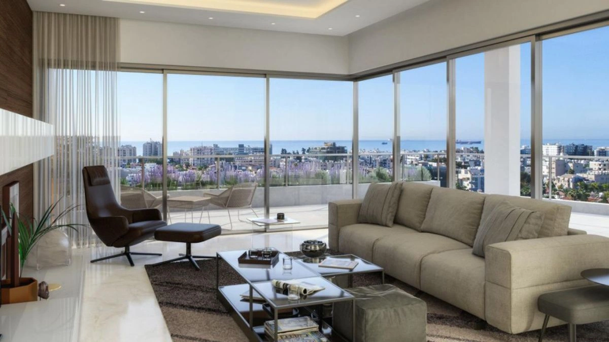 Luxury apartment 144 m2 in a modern building in Limassol