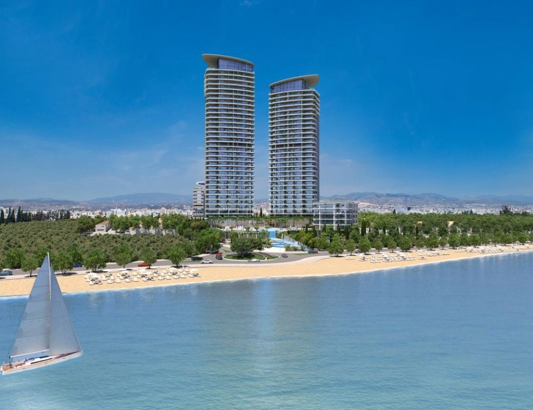 Luxury apartment 66 m2 in Limassol in a modern building