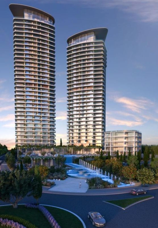 Luxury apartment 66 m2 in Limassol in a modern building