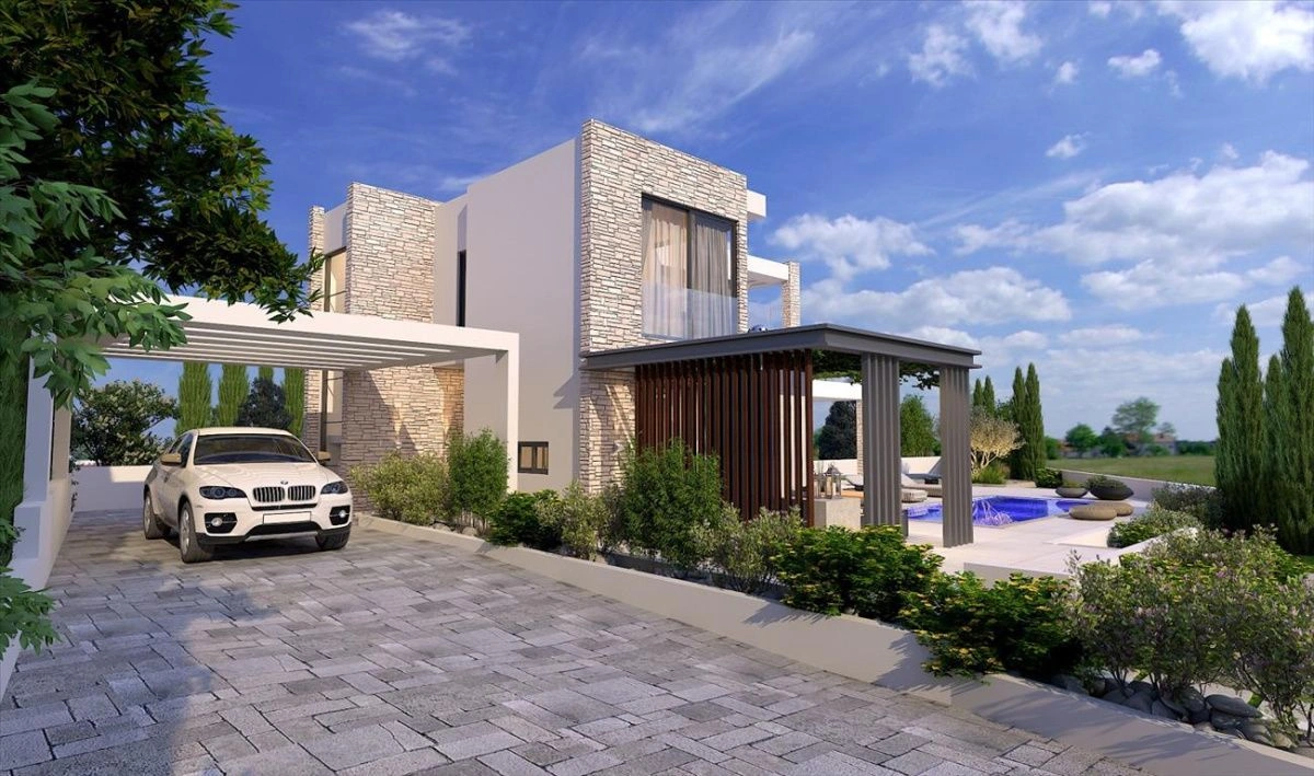 Wonderful 2-storey villa 168 m2 in Paphos