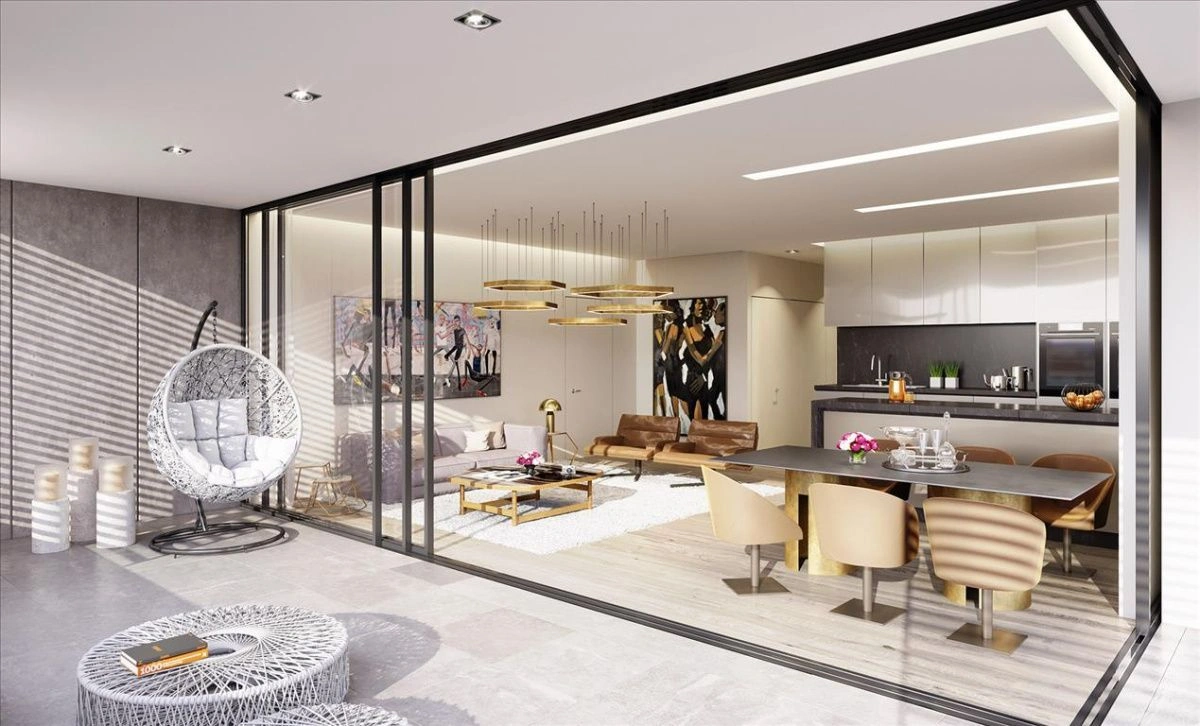 Luxury apartment 119 m2 in Germasogeia area