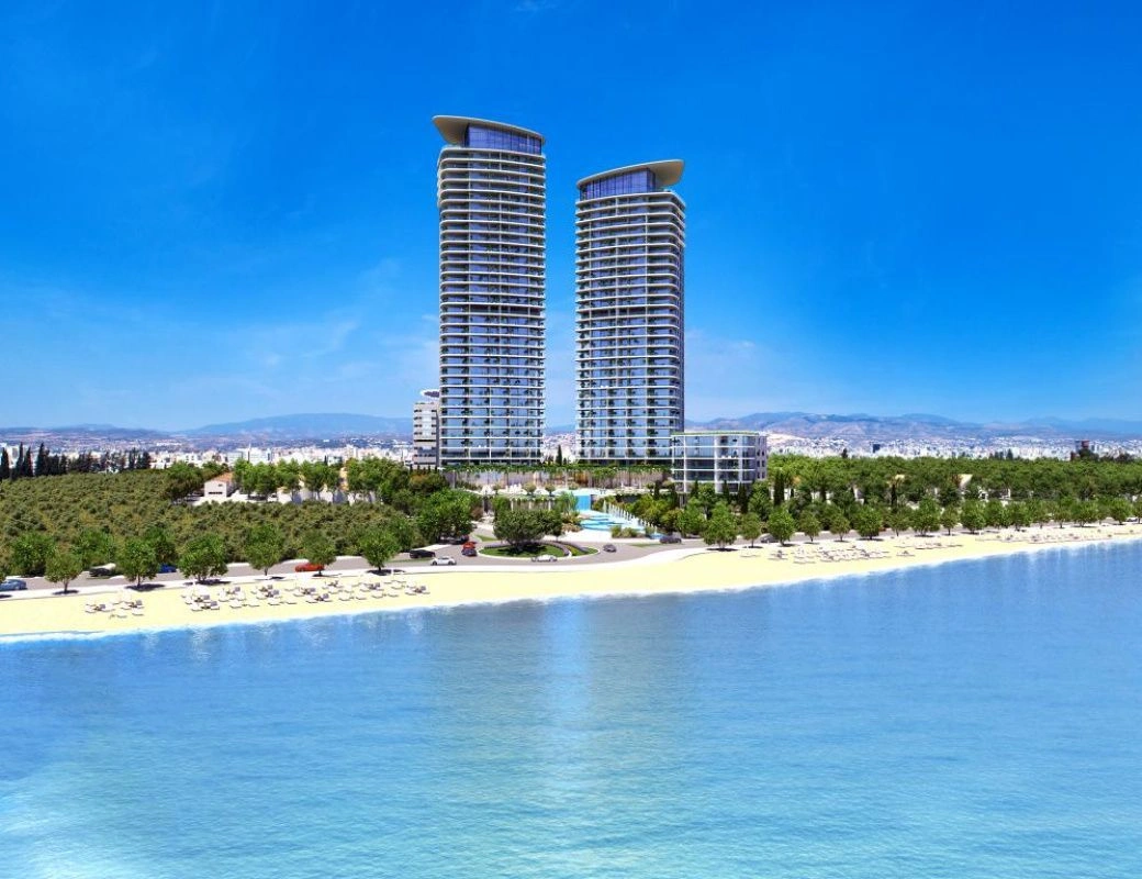 Luxury apartment 66 m2 in Limassol in a modern building