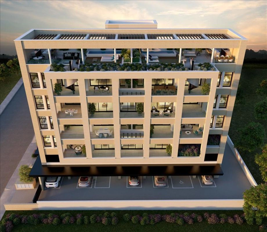 समुद्र के नज़ारे वाला 77 m2 का तीन कमरों वाला अपार्टमेंट