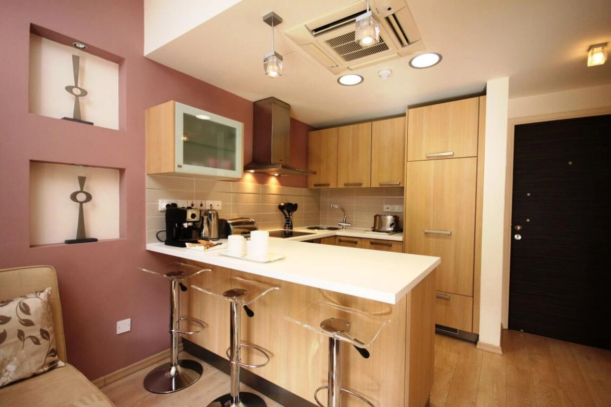 Excellent 50 m2 apartment in Limassol with stunning sea views