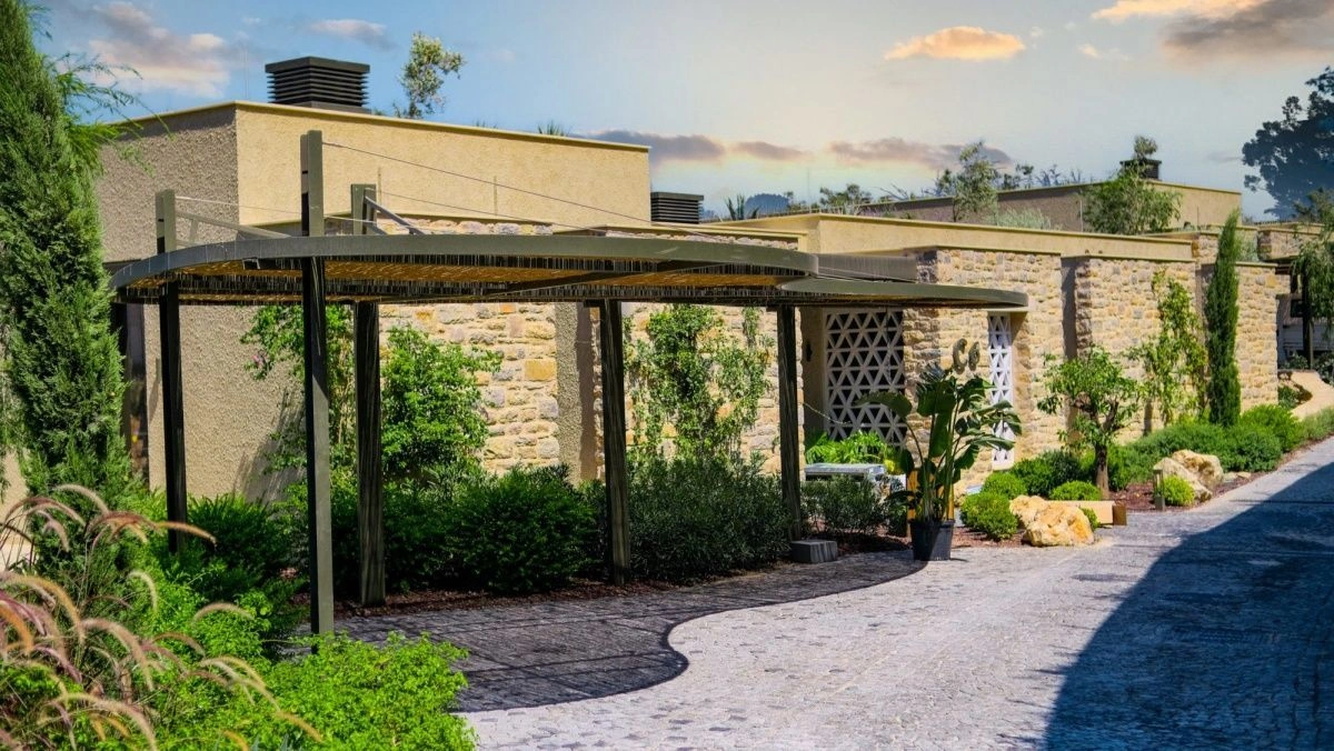 बोडरम में निजी समुद्र तट वाला 194 m2 विला