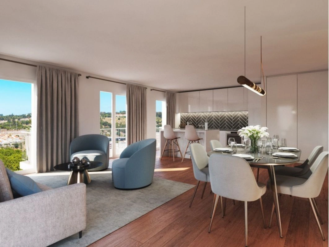 شقة بمساحة 103 م² ضمن مجمع ممتاز في لشبونة، البرتغال