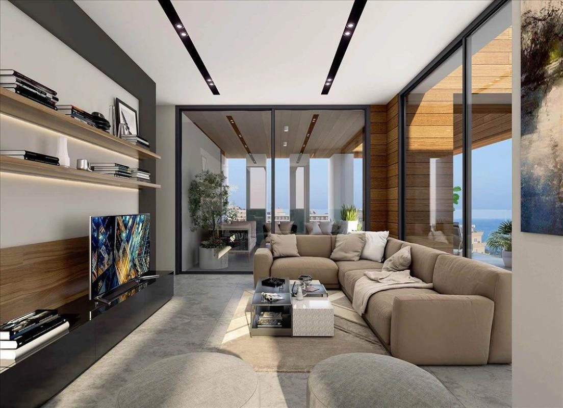 80 m2 Apartment in Limassol with Sea View