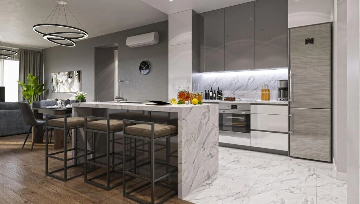 118 m2 apartment on the second floor in Limassol