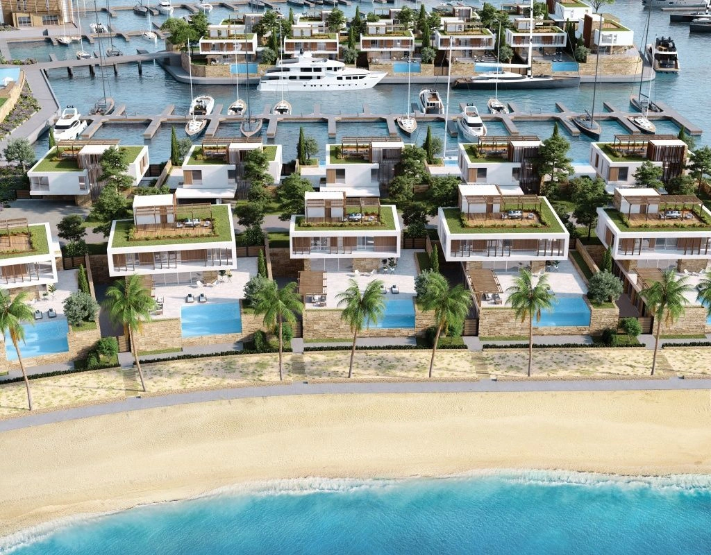 Luxuriöse 3+1 Villa am Meer in Zypern