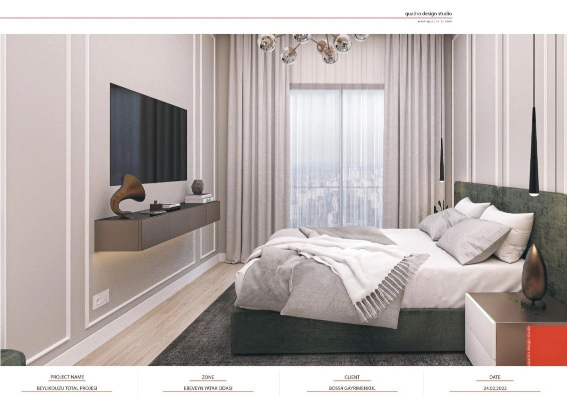 Appartement de 131 m2 dans le quartier de Beylikduzu