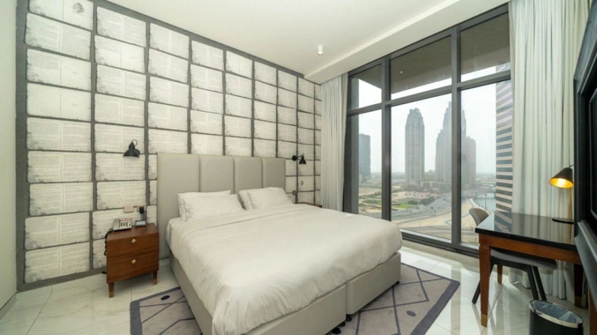 Apartment 75 m2 overlooking the Business Bay canal in Dubai