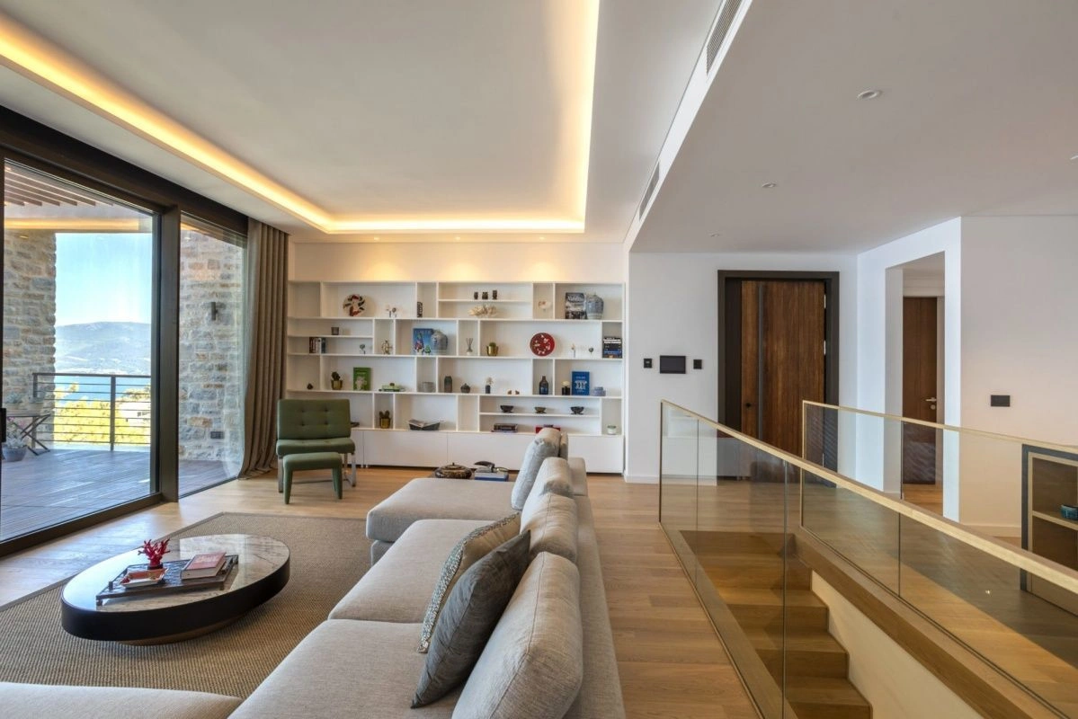 बोडरम में निजी समुद्र तट वाला 194 m2 विला