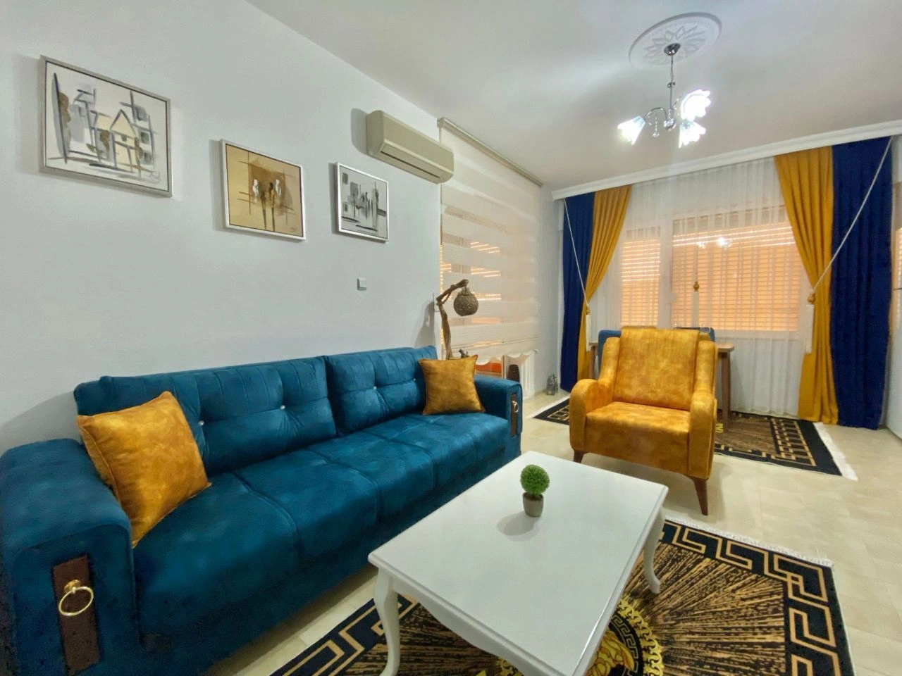 Mahmutlar, Alanya'da konforlu 1+1 daire