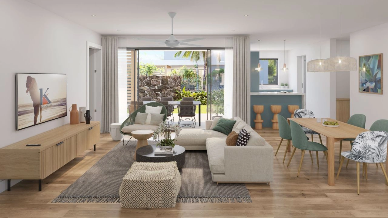 Villa in Tamarin with private pool and manicured garden, Mauritius