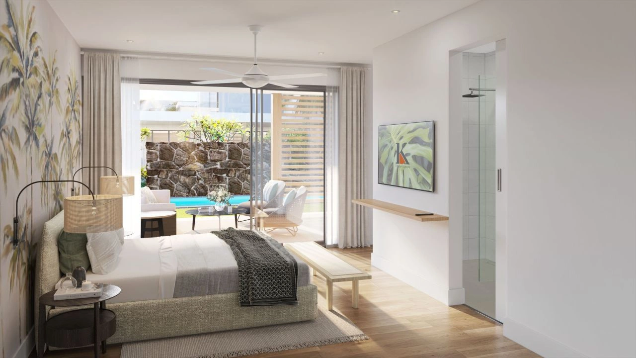 Villa in Tamarin with private pool and manicured garden, Mauritius