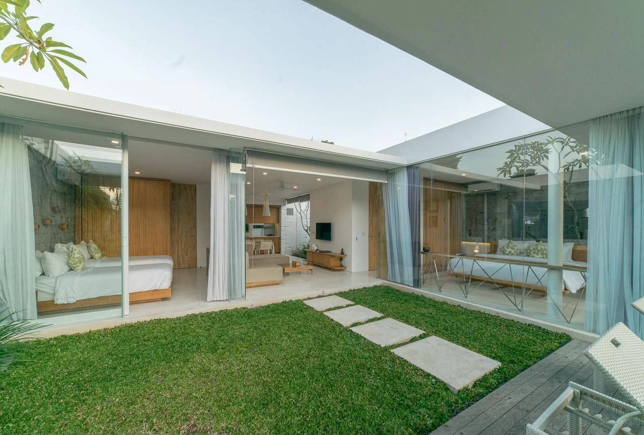 New villa with large area by the sea in Bukit, Bali