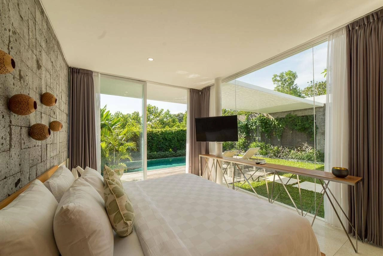 New villa with large area by the sea in Bukit, Bali