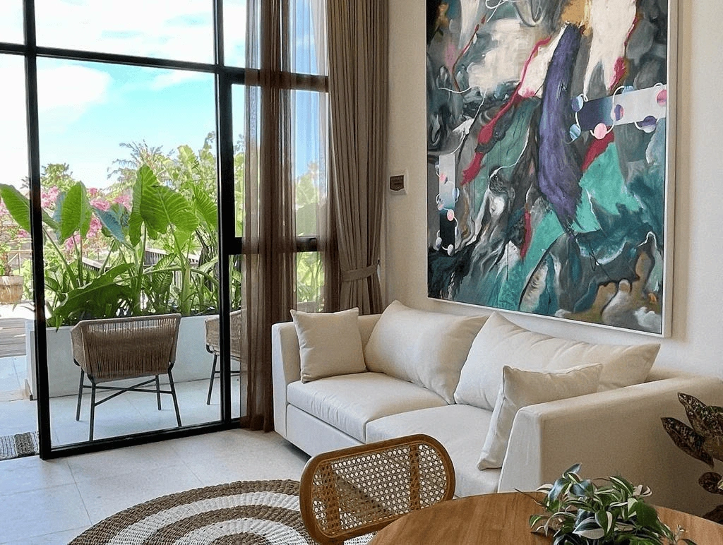 Apartamento de 75 m2 no pitoresco Canggu