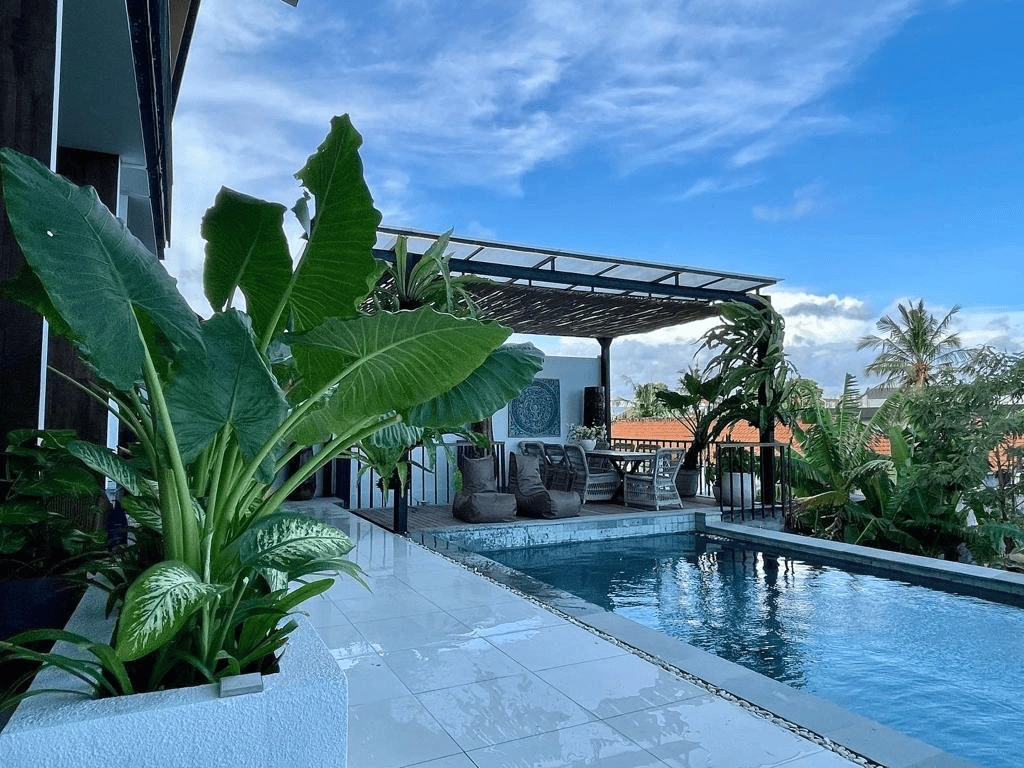 Apartamento de 75 m2 no pitoresco Canggu