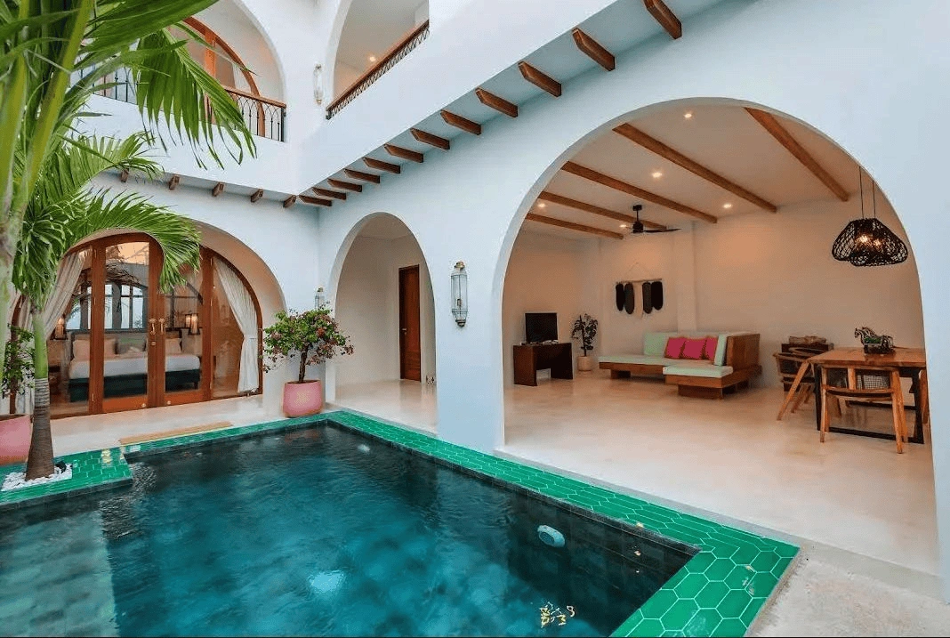 Spacious villa 185 m2 in picturesque Canggu